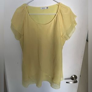Sheer overlay top